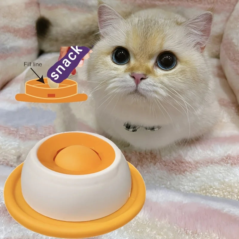 Interactive Lick Mat & Slow Feeder – Calming Enrichment Toy for Dogs & Cats