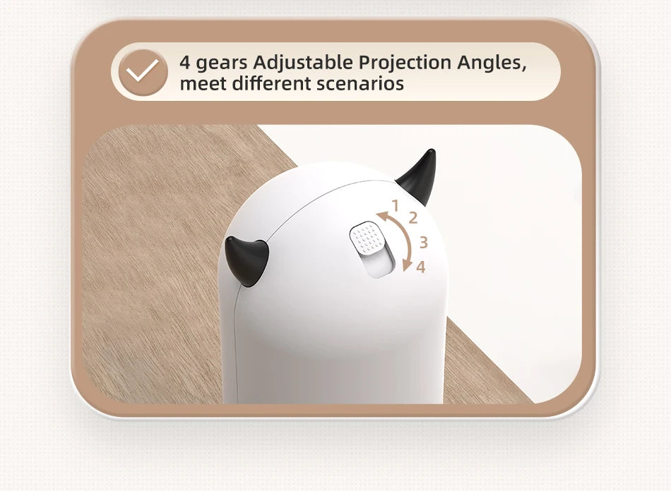 Smart LED Laser Cat Toy – Automatic Interactive Teaser
