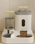 2-in-1 Automatic Pet Feeder & Water Dispenser – Large Capacity Food & Water Station for Cats & Dogs