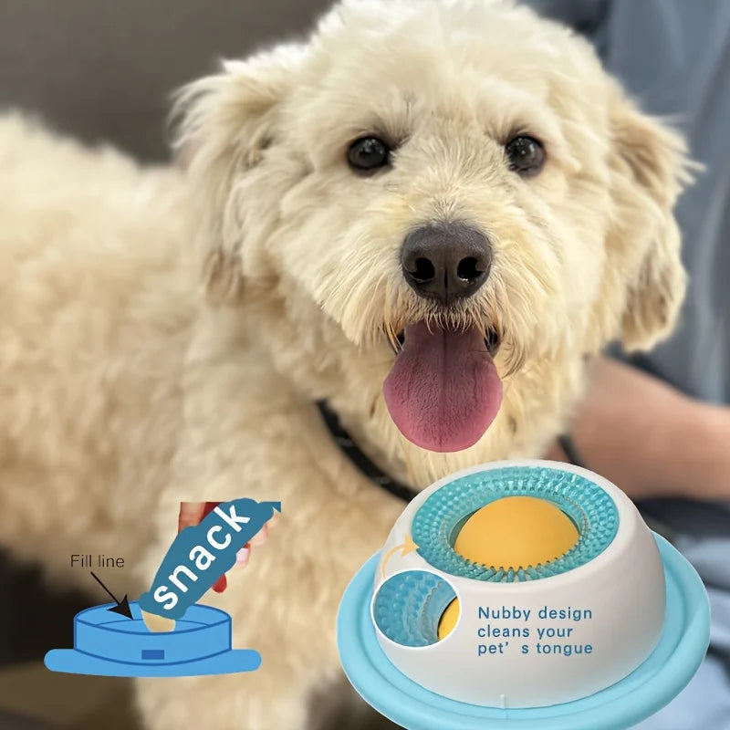 Interactive Lick Mat & Slow Feeder – Calming Enrichment Toy for Dogs & Cats