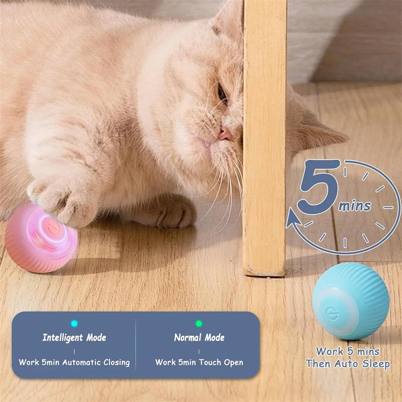 Smart Bouncing Ball – Automatic Interactive Pet Toy