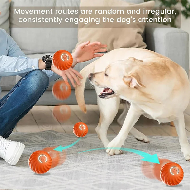 Smart Bouncing Ball – Automatic Interactive Pet Toy